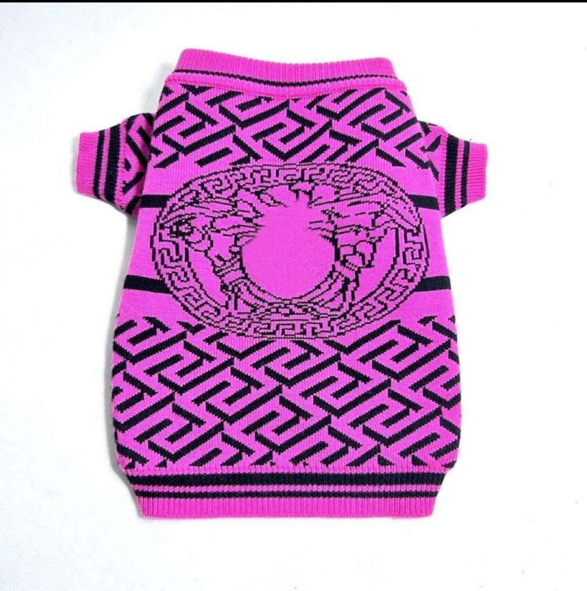Pink Fursace Sweater