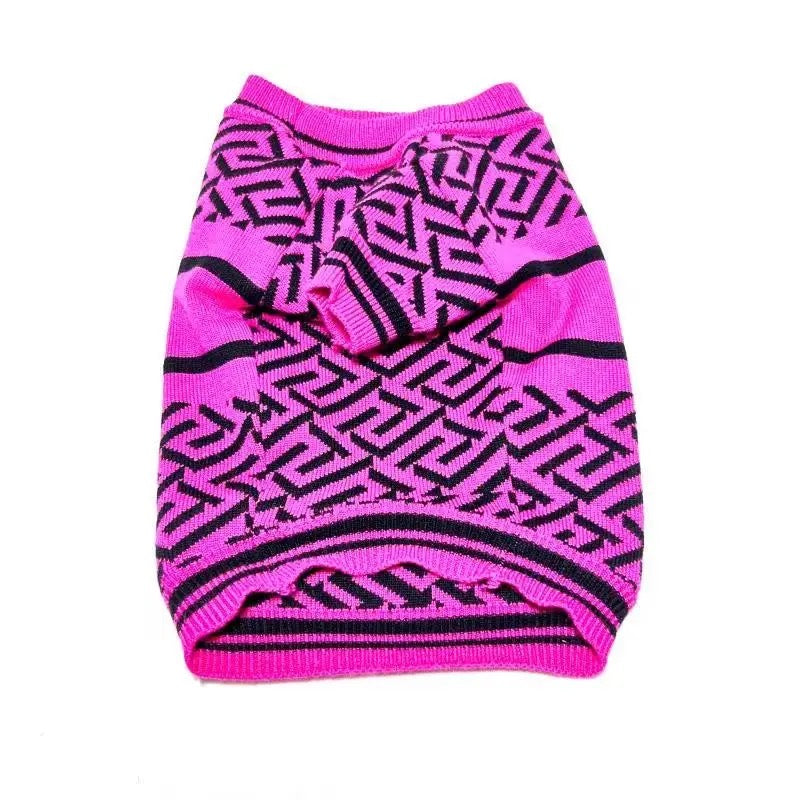 Pink Fursace Sweater