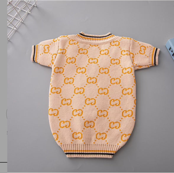 Gg Print Sweater