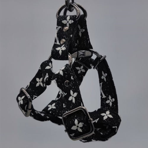 LV Harness, Collar & Leash Set